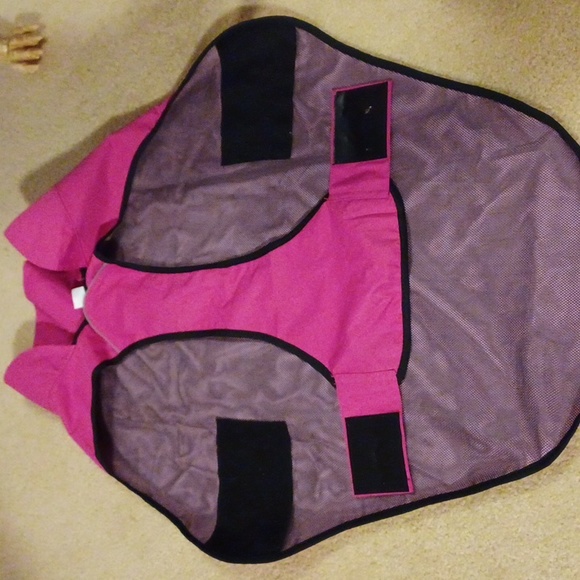 Mile High Life Dog Raincoat LG reflective pink NWOT - Picture 3 of 4
